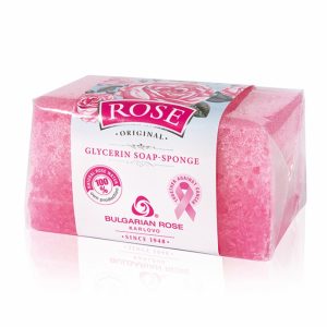 Bulgarian Rose – Exfoliating Soap Sponge