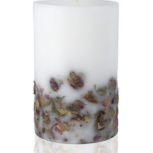 Rose candle