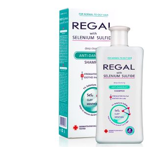 Regal – Anti-Dandruff Shampoo With Selenium Sulfide | For Normal To Oily Hair | 200 ML