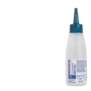 Cleansing hand gel 70% alcohol 100 ml.