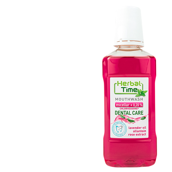 Herbal time Mouthwash Prebiotic 300 ml.