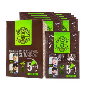 Men’s Master – Hair Coloring Shampoo (Brown) | Sachet 25 ML x 10