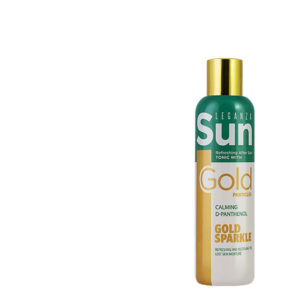 After sun tonic with Golden particles / 200 ml.