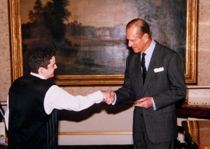 Medal of Excellence Presented by HRH Prince Philip in Buckingham Palace